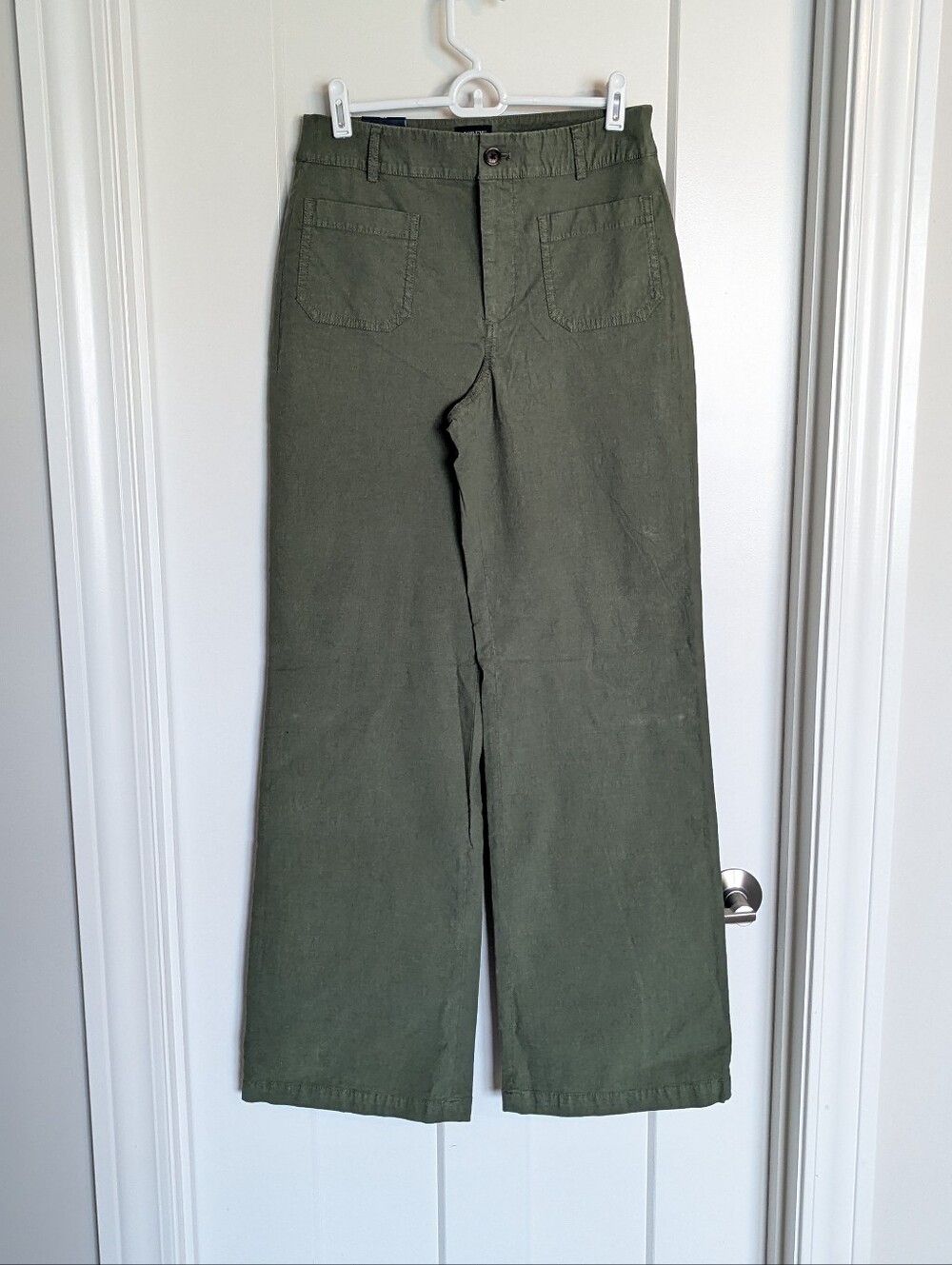J. Crew Factory Lizzie Pant NWT - Olive Green sz 27T